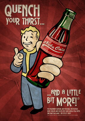 Plakát Fallout Nuka cola
