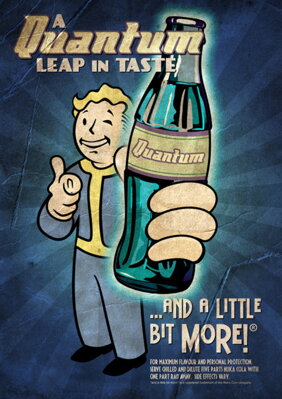 Plakát Fallout Quantum drink
