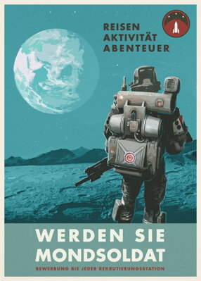 Plakát Wolfenstein Astonaut