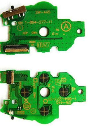 PSP reset deska s tlačítky pro PSP 1000