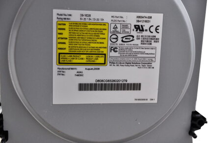 XBOX 360 Mechanika Lite-on