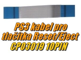 PS3 kabel pro tlačítka Reset/Eject