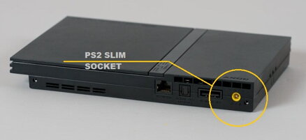 PS2 Slim zástrčka napájení