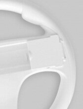 Wii Steering Wheel - bílý