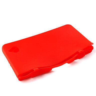 DSi XL silikonový obal červený