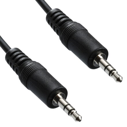 Audio kabel 3,5mm jack na 3,5mm jack délka 5m 