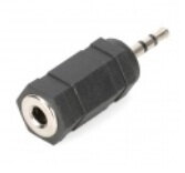 Audio kabel 3,5mm jack samec na 2x RCA samice + redukce 2,5mm 