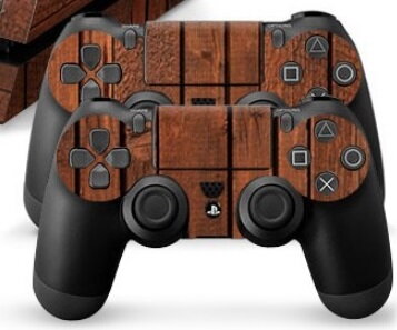 PS4 polep Wood