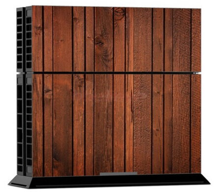 PS4 polep Wood