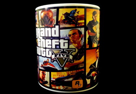 Hrnek z herní série GTA 5 