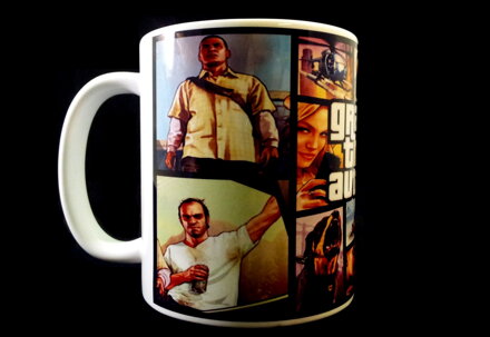 Hrnek z herní série GTA 5 