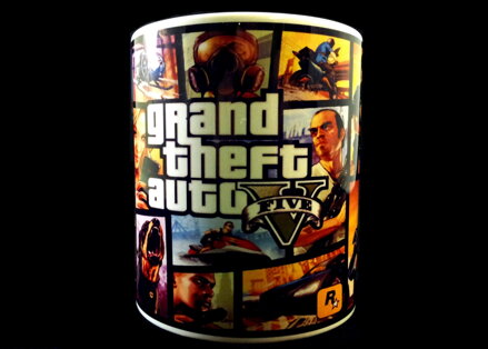 Hrnek z herní série GTA 5 