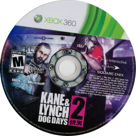 Kane And Lynch 2: Dog Days XBOX 360