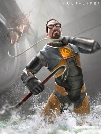 Plakát Half Life 2 Gordon