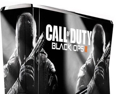 Xbox 360 slim polep COD Black Ops 2