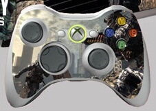 Xbox 360 Slim polep COD Ghost