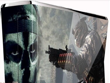 Xbox 360 Slim polep COD Ghost