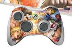 Xbox 360 slim polep Street Fighter 