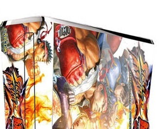 Xbox 360 slim polep Street Fighter 