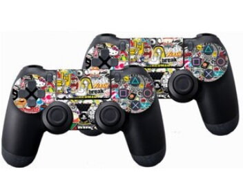 PS4 polep Sticker Bomb