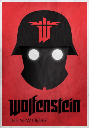 Plakát Wolfenstein Helmet