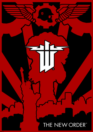 Plakát Wolfenstein Attack NY