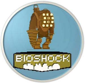 Placka Bioshock 8-bit