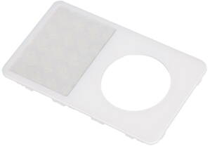 iPod video čelní kryt - bílý