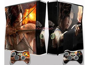 Xbox 360 Slim polep Tomb Raider