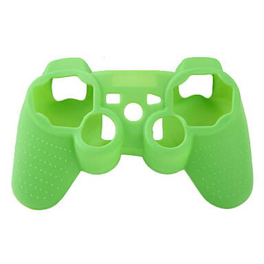 PS3 Silikonový obal pro ovladač GREEN