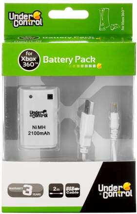 XBOX 360 Battery Pack - bílý