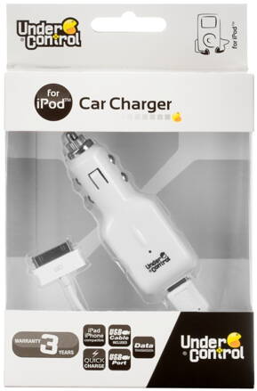 Nabíječka do auta pro iPod a iPhone + USB kabel