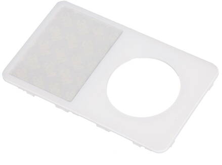 iPod video čelní kryt - bílý